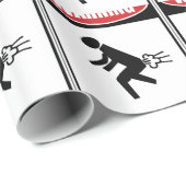 Funny Dangerous Gasses Cadeaupapier (Rol Hoek)