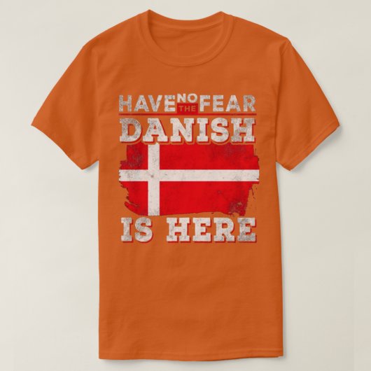 Funny Danish T-shirt (Design voorkant)