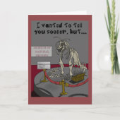 Funny Dank je wel Kaart (Voorkant)