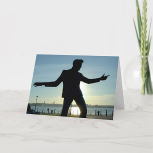 FUNNY DANK U  RETRO WENSKAART BEDANKKAART