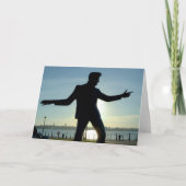 FUNNY DANK U  RETRO WENSKAART BEDANKKAART (Voorkant)