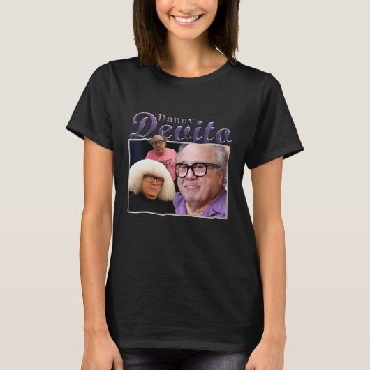 Funny Danny DeVito Retro T-shirt (Voorkant)