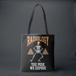 Funny Dansende Skeleton Xray Radiology Humor Tote Bag<br><div class="desc">Grappig Rad Tech Gift voor radioloog. Funny Dansende Skeleton Xray Radiology Humor.</div>