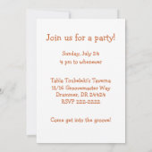 Funny Dansende Skeletons Bone to Dance Cartoon Kaart (Achterkant)