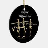 Funny Dansende Skeletons Halloween Ornament (Rechts)
