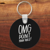 Funny Dansing Great Gift for Dance Teachers, Coach Sleutelhanger (Voorkant)