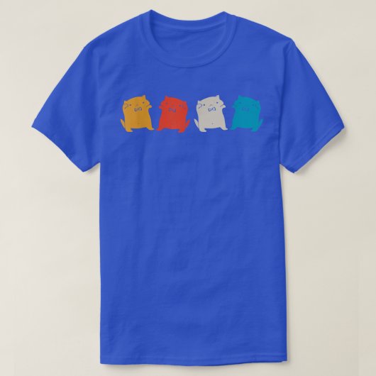 Funny Dansling Cats Disco Cat Meme Retro Party Ca T-shirt (Design voorkant)