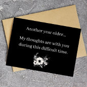 Funny Dark Humor Getting Older Birthday Card Kaart
