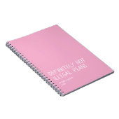 Funny Dark Humor Notebook, Sarcastic Journal, Notitieboek (Rechterzijde)