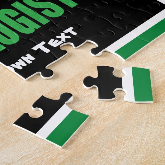 Funny Dart Game Lover Legpuzzel (Zijkant)