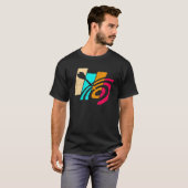  Funny Dart Player T-shirt (Voorkant volledig)