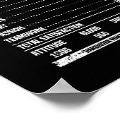 Funny darts, dikst-speler fan team poster (Hoek)