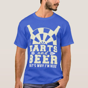 Funny darts gezegde darts motief dart player gi t-shirt
