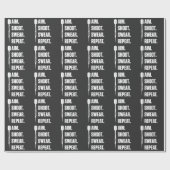 Funny Darts Problem Dartboard Fun Hobby Dart Playe Cadeaupapier (Vlak)