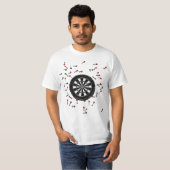 Funny Darts T-shirt (Voorkant volledig)