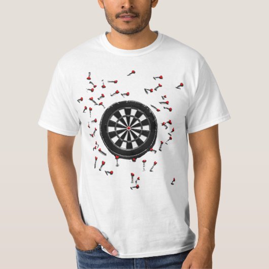 Funny Darts T-shirt (Voorkant)