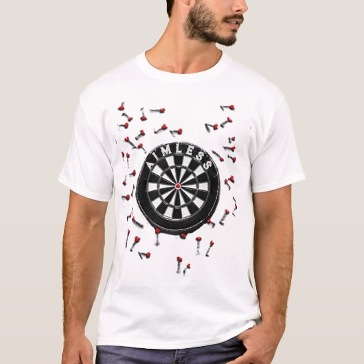 Funny Darts T-shirt (Voorkant)