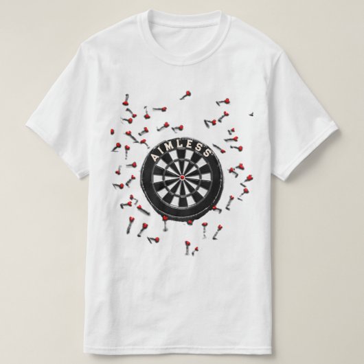 Funny Darts T-shirt (Design voorkant)