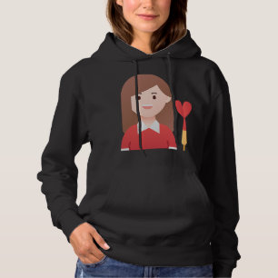 Funny darts voor donkere spelers Pally 20 darts Da Hoodie