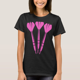 Funny darts voor donkere spelers Pally 20 darts Da T-shirt