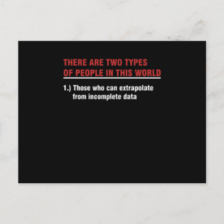 Funny Data Analyst Data Analysis Statistician Data Briefkaart