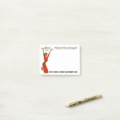 Funny Data Driven School Psycholoog Sticky Notes (Op bureau)