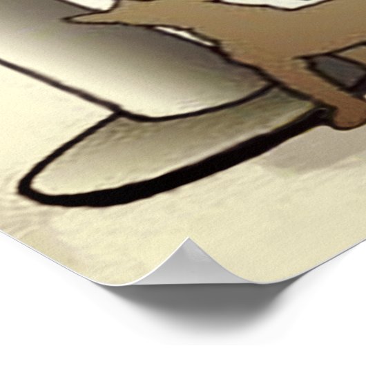 Funny "Dating"-Poster Poster (Hoek)