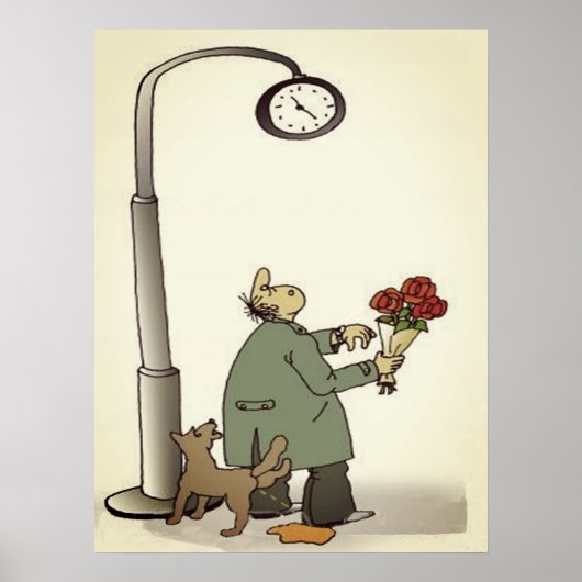 Funny "Dating"-Poster Poster (Voorkant)