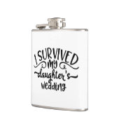 Funny Daughter's Wedding Design Heupfles (Links)