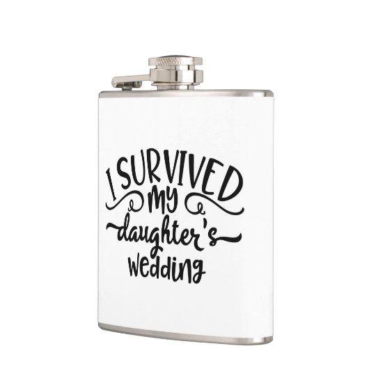 Funny Daughter's Wedding Design Heupfles (Links)