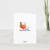 Funny Day of The Cowboy Wenskaart with Horse Kaart (Achterkant)