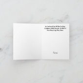 Funny Day of The Cowboy Wenskaart with Horse Kaart (Binnen)