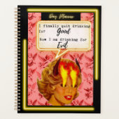 Funny Day Planner/Journal For Women Sassy-Evil Planner (Voorkant)