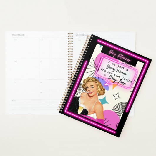 Funny Day Planner/Journal For Women Sassy-Girl Planner (Display)
