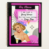 Funny Day Planner/Journal For Women Sassy-Girl Planner (Voorkant)
