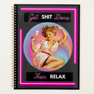 Funny Day Planner/Journal For Women Sassy-Relax Planner