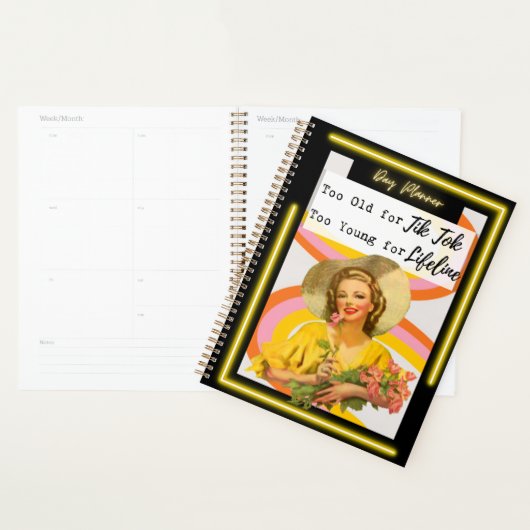 Funny Day Planner/Journal For Women Sassy-TikTok Planner (Display)