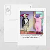 Funny Daylight Savings Time Briefkaart (Voorkant / Achterkant)