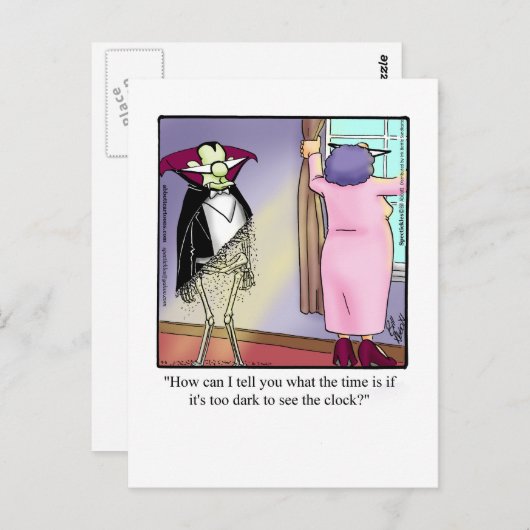 Funny Daylight Savings Time Briefkaart (Voorkant / Achterkant)