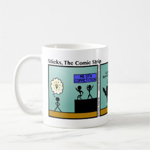 Funny de heer Stix Competition Stickman Mok - 018