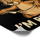 Funny Dear Ckckets I’m Broke Too Kangaroo  Poster (Hoek)