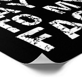 Funny Dear Donald Say It To My Face Election Quote Poster (Hoek)