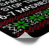 Funny Dear Santa Stop The 67 Madness Ugly Christma Poster (Hoek)