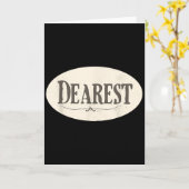 Funny Dearest Costume Kaart (Gele Bloem)