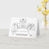 Funny Death and Taxes Wenskaart Kaart (Gele Bloem)