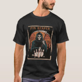 Funny Death Bowling Grim Reaper Bowler Cadeaus Man T-shirt (Voorkant)