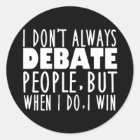 Funny Debate Team Champion
