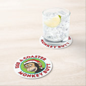 Funny December Ronde Kartonnen Onderzetter (Insitu)