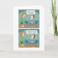 Funny Decorting the Dog Kerstmis