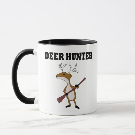 Funny Deer Hunter Mok (Links)